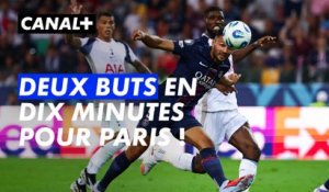 Paris égalise avec deux buts en 10 minutes - Supercoupe de l'UEFA 2025-2026