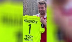 ASM - Hradecky pose pour son nouveau club