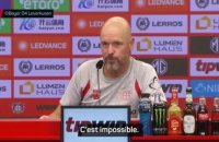 Leverkusen - Ten Hag demande du temps : "Je ne suis pas Harry Potter"
