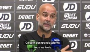 Man. City - Guardiola : "Cherki, un talent tout simplement incroyable"