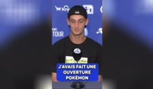 Cincinnati - Atmane  raconte pourquoi il a offert une carte Pokémon à Sinner