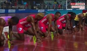 Seville remporte le 100m devant Lyles - Athlé - Ligue de diamant - Lausanne
