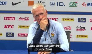 Bleus - Deschamps : "À un moment, on en a marre de votre tronche"