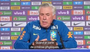 Brésil - Ancelotti juge Neymar "pas au niveau" physiquement
