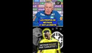 Brésil - Ancelotti : "Neymar n'est pas au niveau physique !"