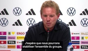 Nagelsmann cherche la stabilité après une mauvaise passe - Foot