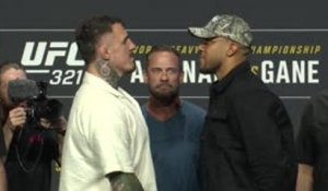 UFC 321 - Le premier face-off entre Gane et Aspinall