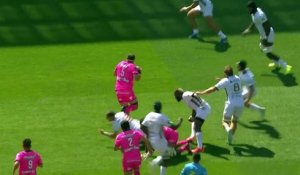 TOP 14 - Essai de Joe JONAS (SFP) - Stade Français Paris - US Montauban