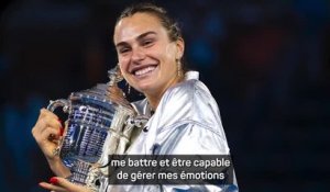 US Open - Sabalenka : "Je suis très fière de moi"