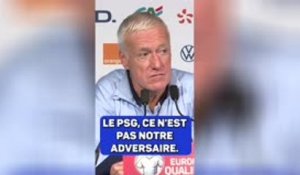 Bleus - Deschamps répond au PSG et propose à un journaliste de le faire jouer !