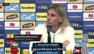 Équateur - Becaccece très ému par rapport à Messi
