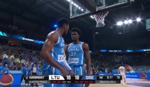 Quarts - La Grèce d'Antetokoumpo bien au rendez-vous
