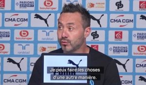 Marseille - De Zerbi : "Je ne suis pas seulement passionné et instinctif !"