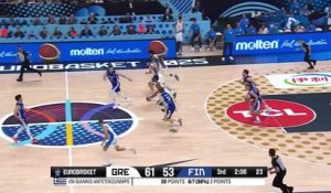 Le résumé vidéo d'un étouffant Grèce-Finlande - Basket - Euro