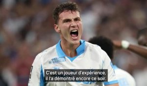 Marseille - Kondogbia : "Pavard a démontré sa qualité ce soir"