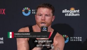 Poids super-moyens - Álvarez : "Je me sens toujours comme un champion, je vais continuer”