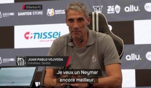 Santos - Le nouvel entraîneur s’attend à avoir “un Neymar encore meilleur”