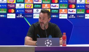 De Zerbi : «On doit penser match après match» - Foot - Ligue des champions - OM