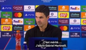 Arsenal - Arteta : "Tellement heureux pour Martinelli"