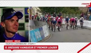 Romain Grégoire, vainqueur de la 1ère étape : « Une victoire d'équipe » - Cyclisme - Tour du Luxembourg