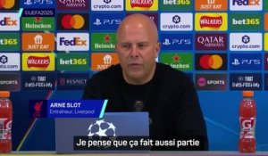 Liverpool - Slot : "On aurait dû marquer le but de la victoire plus tôt"