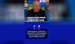 Liverpool - Slot, van Dijk et Frimpong auraient préféré éviter le but vainqueur à la dernière minute...