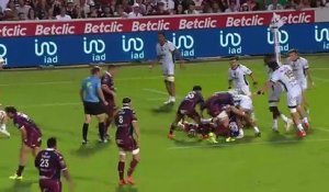 TOP 14 - Essai de Conor SA (UBB) - Union Bordeaux-Bègles - US Montauban