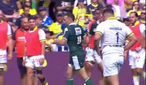 TOP 14 - Essai de Emilien GAILLETON (SP) - ASM Clermont - Section Paloise