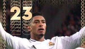 Jude Bellingham classé 23e - Ballon d'Or 2025