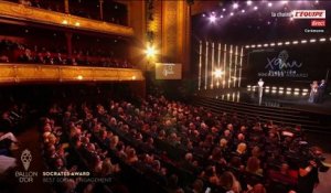 Le prix Socrates pour la fondation Xana, l’association de Luis Enrique - Ballon d'Or 2025