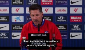 Atlético - Simeone : "Alvarez est évidemment le meilleur joueur que nous ayons"