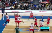 Le replay de Tchéquie - Pologne (set 3) - Volley
