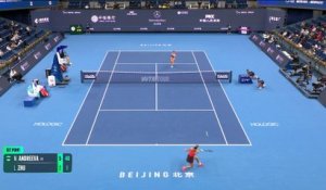 Andreeva facile face à Lin Zhu - Tennis - Pekin