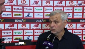 Bruno Genesio : "Je ne comprends pas le carton jaune"