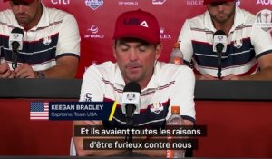 Bradley : « Les fans avaient toutes les raisons d'être furieux contre nous » - Golf - Ryder Cup