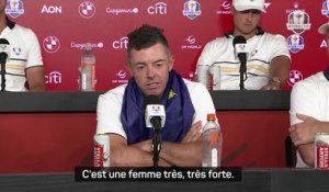 Ryder Cup - La Team Europe réagit à l'épisode de la bière jetée sur la femme de McIlroy