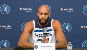 Timberwolves - Gobert : ''Il faut aussi réfléchir intelligemment''