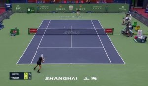Shanghai - Alexandre Müller battu par David Goffin au premier tour