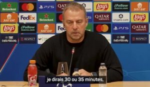 Barcelone - Flick : "Pas à notre meilleur niveau contre le PSG"