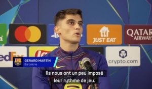 Barcelone - Martín : “Nous n’avons pas joué comme nous le voulions”