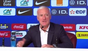 Deschamps justifie la convocation de Mateta et l’absence de Thauvin - Foot Qualif. Coupe du monde - Bleus