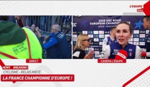 Juliette Labous : « On ne s'est pas fait mal pour rien » - Cyclisme - Championnat d'Europe