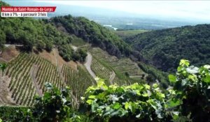 La reconnaissance de la montée de Saint-Romain-de-Lerps - Cyclisme