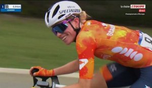 Demi Vollering victorieuse en solitaire - Cyclisme - Championnats d'Europe (F)