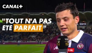 Les propos de Louis Bielle-Biarrey après la victoire de son équipe contre Lyon lors de la 5ème journée