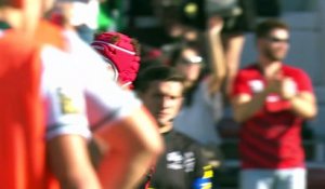 TOP 14 - Essai de Rayan REBBADJ (RCT) - RC Toulon - Section Paloise