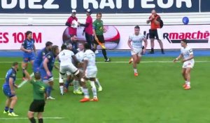 TOP 14 - Essai de Vinaya HABOSI (R92) - Castres Olympique - Racing 92