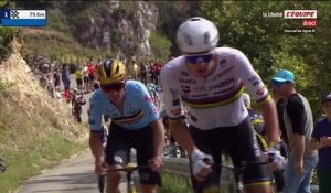 Pogacar lâche Evenepoel, Seixas revient - Cyclisme - Championnat d'Europe (H)