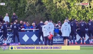Mbappé et Konaté absents (encore) de l’entraînement - Foot - Bleus