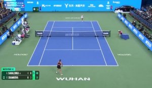 Wuhan - Sabalenka se défait difficilement de Sramkoba